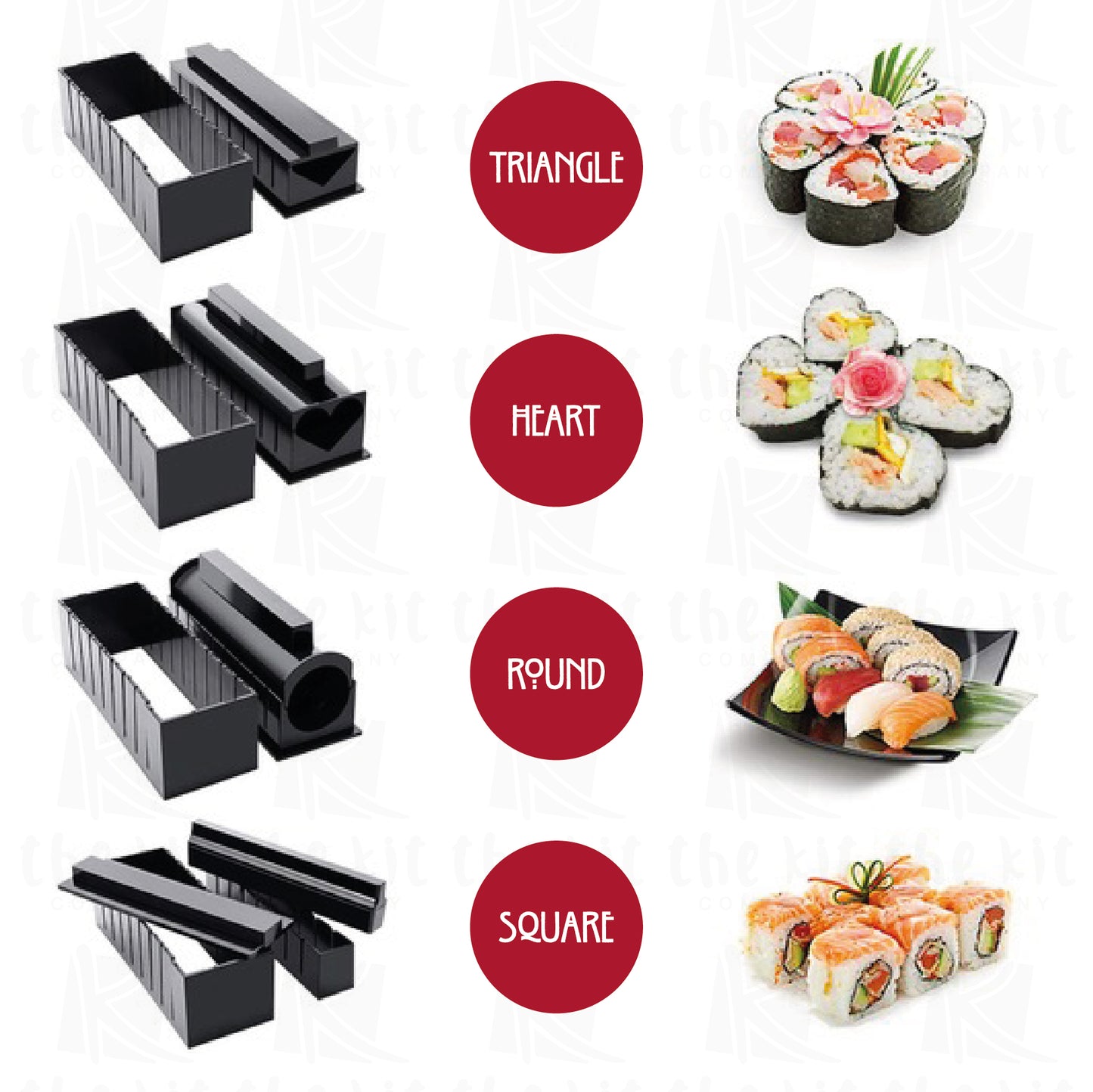 Kit de fabrication pour 25 sushis - Enso