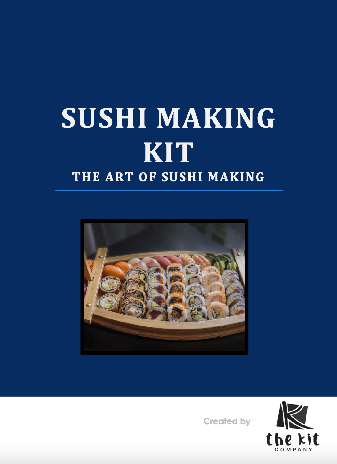 Kit para hacer sushi Ebook - Inglés