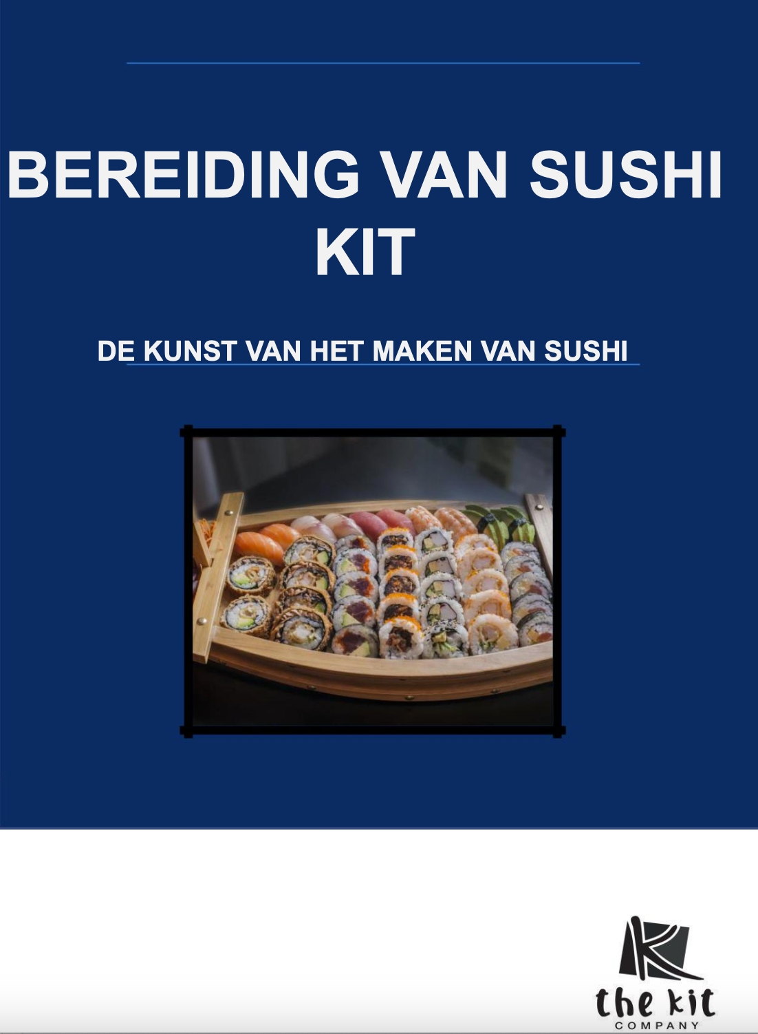 Sushi Making Kit Ebook - Néerlandais