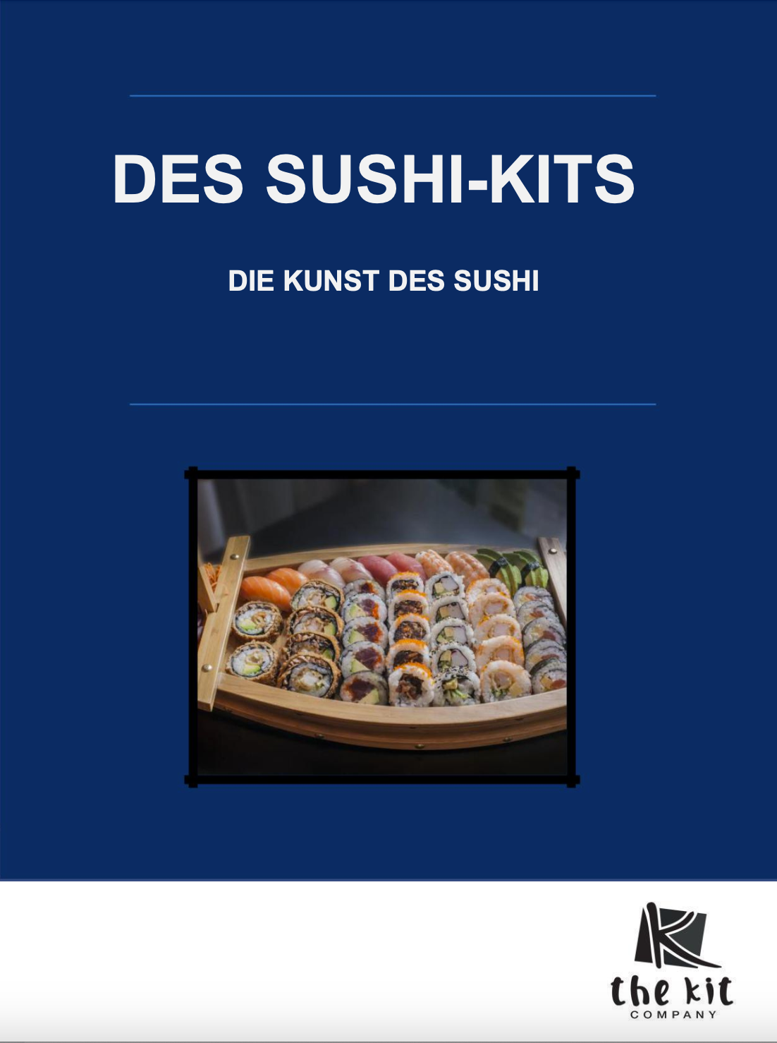 Kit para hacer sushi Ebook - Alemán