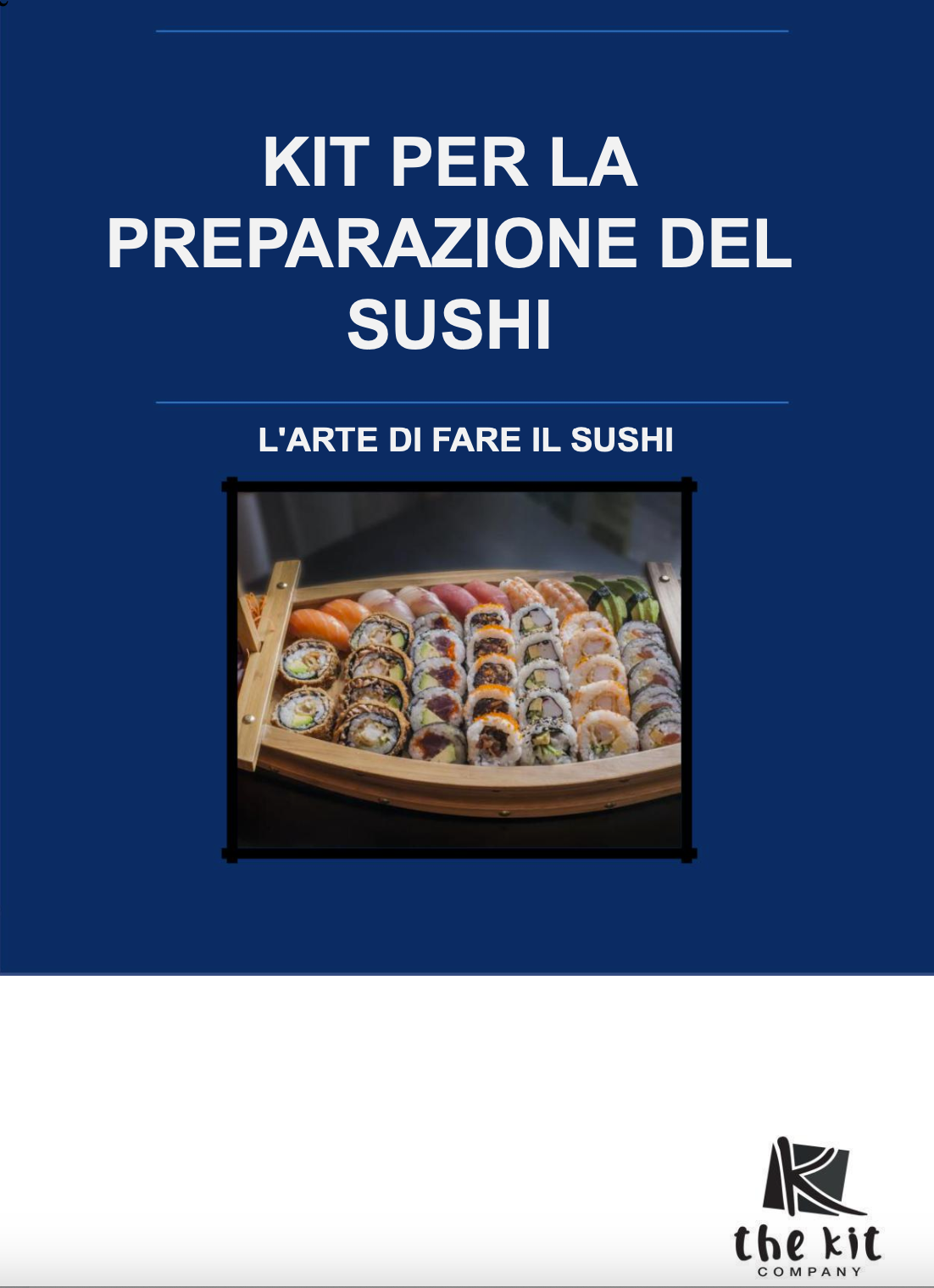 E-Book „Sushi-Zubereitungsset“ – Italienisch